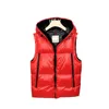 Luxur Designer Men's Down Jacket Vest Douedoune Moncleire Maya broderad Badge Women's Winter Printing Letter Varma puffer Vest Storlek 1/2/3/4/5