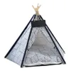 Letti per gatti Mobili Tenda per animali domestici Cuccia per cani Portatile rimovibile lavabile Teepee Cucciolo di gatto Cuccia per interni ed esterni Grotta con cuscino e lavagna 221010