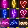 Night Lights Wholesale Neon Signs Lamp Led For Kids Room Wall Children Bedroom Party Wedding Decoration