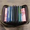 Card Holders Crocodile Pattern Expanding Holder Women Ins Style Small Multiple Slots Large Capacity Coin Purse 9 Bits Short Wallet