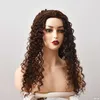 Perucas sint￩ticas Moda peruca feminina cabelos curiosos pequenos cabelos cacheados fibra qu￭mica Fibra de seda de alta temperatura 221010