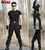 Männer Hosen Schwarz Militärische Taktische Cargo Hosen Männer Armee Taktische Jogginghose männer Arbeits Hosen Overalls Casual Hosen Pantalon Homme CS 221010