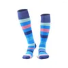 Sports Socks Outdoor Long Tube Striped Children's Roller Skating Ski Color Warm Towel Bottom Thickened