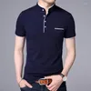 メンズポロススリムフィットカジュアルTシャツソリッドカラーボタン通気性ポロシャツメンズ半袖TシャツTシャツTシャツTシャツTシャツT
