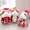 Party Favor Talking Hamster Plush Toys Cute Cartoon Speak Talkings Can walk Sound Record Hamsters Toy kids Xmas Gifts T9I00930