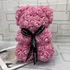Poppen 25 cm romantische Valentijnsdag geschenken roze bloemberen creatieve big knuffelbeer kerstcadeau zm1010
