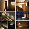 Luces nocturnas con Sensor de movimiento, luz con enchufe europeo de 220V, Detector alimentado por batería, lámpara LED para dormitorio, armario, cocina, baño, escalera