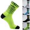 Chaussettes de sport ZFLAMER Haute Qualité Marque Professionnelle Sport Protéger Les Pieds Respirant Mèche Longue Secti Vélo Vélo Chaussette