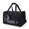 Cat Carriers Bag Portable Simple Messenger Pet Going Out Cage Breathable Foldable Backpack