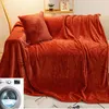 Chair Covers Fashion Blanket For Sofa Winter Warm Couch Cover Living Room Thick Fleece Throw Furniture Protector