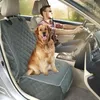 Hundbilsäte täcker passagerare husdjur matta vattentät anti-trettig främre skydd täckare för bilar resetillbehör