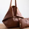 HBP European and American 2023 new bag women soft leather large capacity single shoulder tote bag is specially designed for cross-border style women's bags