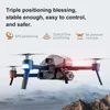 Drone profissional com 4K HD 2-Axis Gimbal Câmera 6K 5G Wifi GPS Suporta 64G TF Card FPV Drones RC Distância 2KM Quadcopter 220311