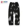 Pantalon pour hommes RainbowTouches Unisexe Tie Dye Impression High Street Hip Hop Lâche Casual Couple Cargo Droite Pantalon Esthétique Femmes et hommes 221008