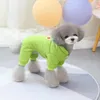 Hundkläder vinter varm jumpsuit små kläder plagg valp kappa outfit pomeranian schnauzer bichon poodle maltese kläder