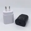 För Samsung Wall Adapter Super Fast Charge S22 Plus Ultra S23 5G Charger 25W PD EU US UK AU för Galaxy Note 20 S23 Z Flip 4 mobiltelefonladdare