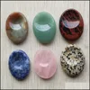 Stone Healing Reiki Natural Thumb Stone Beads Gift Collection and Home Decor grossist smycken Drop Delivery 2022 BDESYBAG DHL1A