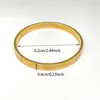 Bangle 1pcs/Lot Dubai Classic Gold Color Bangles Women Girls Plaid Charm Роскошный браслет этнический африка