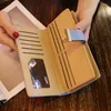 Wallets EXBX Women Wallet Hollow Golden Leaf Buckle PU Leather Purse Female Long For Coin Card Holders Clutch
