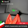 Crochet arrière de siège de voiture pour Tesla modèle 3 Y 2022 2021 accessoires intérieurs siège en daim cintre sac d'épicerie porte-parapluie 1 pièces