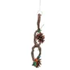 Andra f￥gelf￶rs￶rjningar Toy Swing Safe Hangable for Birds Papegojor