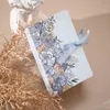 كتاب السحر شكل هدية الالتفاف مربع لوحية حلوى الشوكولاتة مربع التغليف الحاضر لعيد عيد ميلاد الأم عيد ميلاد