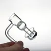 Acessórios para fumar Terp Vacuum Quartz Banger Nail High Qualit 10mm 14mm 19mm Clear Joint for Glass Bongs Dab Rigs
