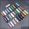 Stone Hexagon Natural Rose Quartz Turquoise Stones Nasked Stones Decora