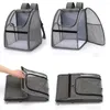 Dog Car Seat Covers Cat Carrier Backpack Pet Breathable Mesh Bag Outdoor Portable Travel For Small Carrying Foldable