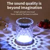 En gros AI Smart Bluetooth Haut-Parleur Coloré Atmosphère lumières TWS Coloré Mini Audio Dialogue Vocal Contrôle Intelligent D19