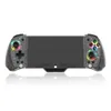 Spelkontroller YS43 YS44 YS45 RGB Färgglad Transparen För Switch Console In-line handtag Lämplig Controller Joypad Gamepad Joystick