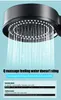 5 function high-pressure Bathroom Shower Head handheld Shower building materials home decoration ABS Plastic