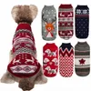 Hondenkleding kleding roodblauw katoen warme kerstmode grote hond