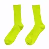 Chaussettes pour hommes, ensemble de chaussettes en coton épais, vert, hautes, drôles, Sport, cyclisme, tendance de rue, beaucoup de bonneterie, 3 paire/boîte