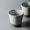 Mokken keramische kopje 230 ml Japanse thee koffie mok aardewerkbekers theekop master container drinkware thee -thee -decor ambachten cadeau