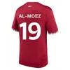 22 23 Qatar MUNTARI Maillots de football pour hommes Équipe nationale AFIF ALHAYDOS ALAAELDIN ABDELKARIM BOUALEM Domicile Extérieur Maillots de football Uniforme à manches courtes