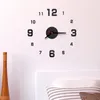 Wanduhren Diy Kreative Digitale Acryluhr Rahmenlose Spiegelaufkleber Moderne Kunst Aufkleber Wohnkultur Küche Große Uhr 40 cm