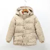 Dropship 1 Stück Kapuzenpuffer Down Jackets Kinder Doppelg Winter Parkas Mantel Kleinkind Junge Mädchen Medium Outwear Windbrecher 9167514