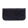 Storage Bags Carbon Fiber PU Faraday RFID Pocket Wallet For Phone