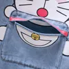 Jacken Frühling Herbst Baby Jungen Mädchen Doraemon Cartoon Denim Mäntel Kleidung Kinder Cowboy Jean Oberbekleidung Kinder Kleidung 221010