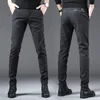 Men's Pants Spring NonIron Dress Men Classic Pants Fashion Business Chino Pant Male Stretch Slim Fit Elastic Long Casual Black Trouser 221010