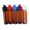 67mm Plastic Snuff Fles Pijpen Pil Case Containers Snuiven Kit Draagbare Sniff Pocket Duurzaam Snuffer Mix Kleur Snuiven