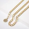 Belts Women Party Alloy Waist Chain Gold Silver Love Letter Coin Chains Strap Luxury Dress Fringe Jewelry Belt Cinturon Mujer