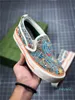 2022 new fashion Luxurys Shoe Women Shoes Designers Tennis Canvas Beige Blue Washed Jacquard Denim Rubber Sole Embroidered Vintage Casual Size 35-46 top quality