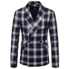 Herrjackor kostym jacka v￥rens h￶st ankomst casual p￤ls dubbelbr￶st blazer 221008