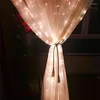 Strings 3x3/6x3m LED Curtain Icicle Light String Fairy Christams Lights Christmas Holiday For Wedding Home Garden Decor