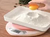 Échelles numériques électroniques du cœur rose Mini Electronic Scale de cuisine précise Scale de cuisson de grammes 2000g / 0,1 g