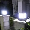 Kub utomhus LED -pelare Lawn Lamp Villa Courtyard Gate Stigma Waterproof Garden Pathway Landscape Post Pollards Light