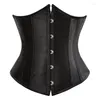 Bustiers CorsetsレディースコルセットシンプルソリッドカラーアンダーバストウエストCincher Daily Trains Wedding Tight Bustier Plus Size S-6XL