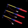 6pcs Pole Lanterns Lantern Stick Led Handle Kids Lighted Rod Paper Light Portable Electronic Children Toy Without Battery